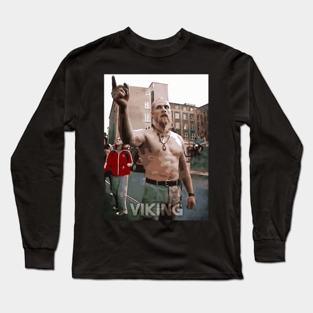 Viking Long Sleeve T-Shirt by Durro